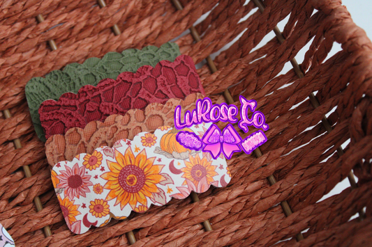 celestial sunflower patch 2in snap clip set (4clippies)