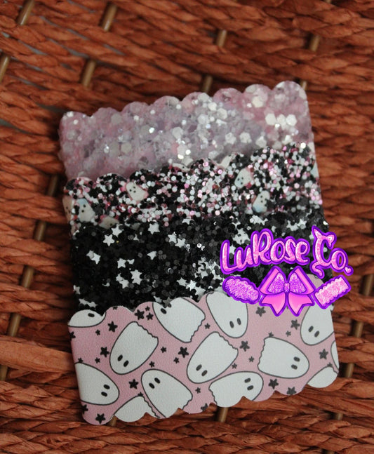 Ghosties 2in snap clip set (4 clippies)