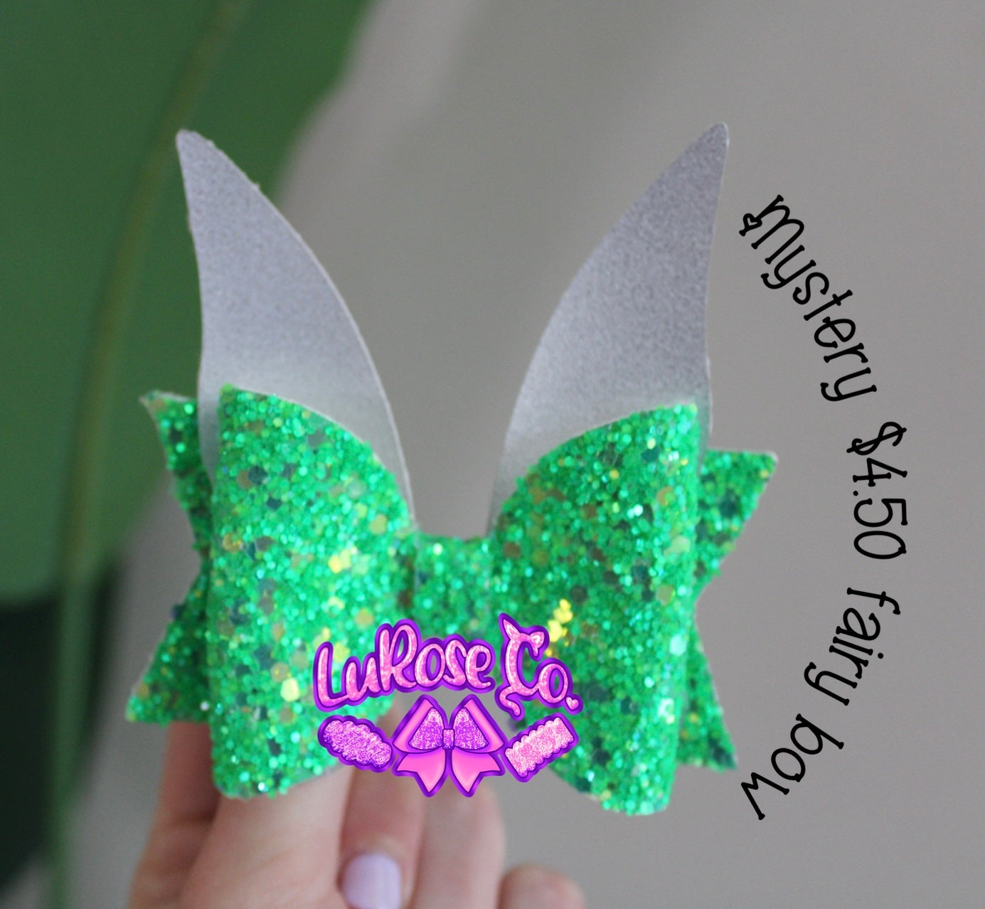 $4.50 mystery fairy bow