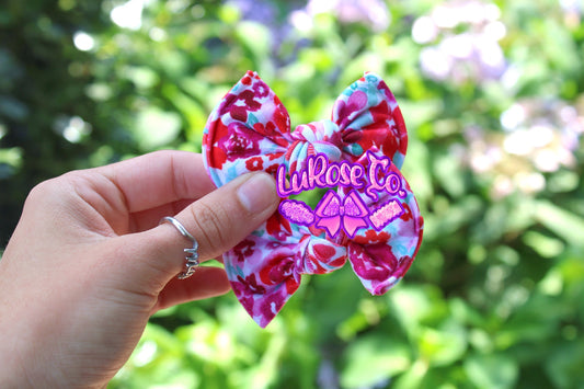 Floral rts knotted 3in piggy set