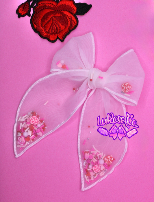 Rose shaker sailor bow