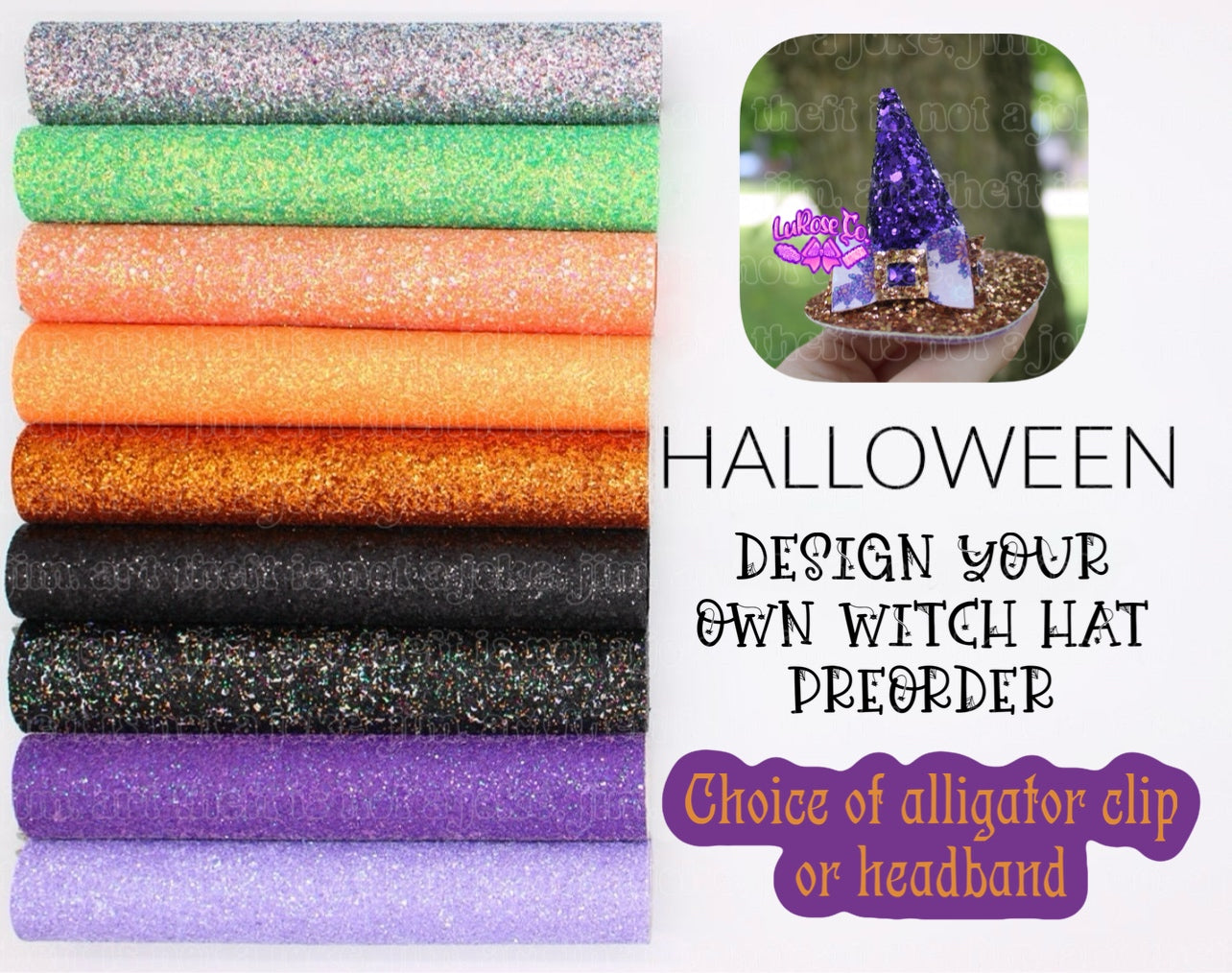 Design your own witch hat