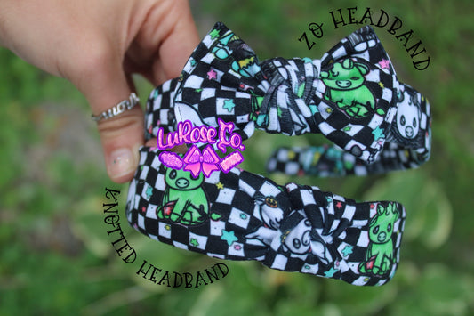 Halloween cows headbands