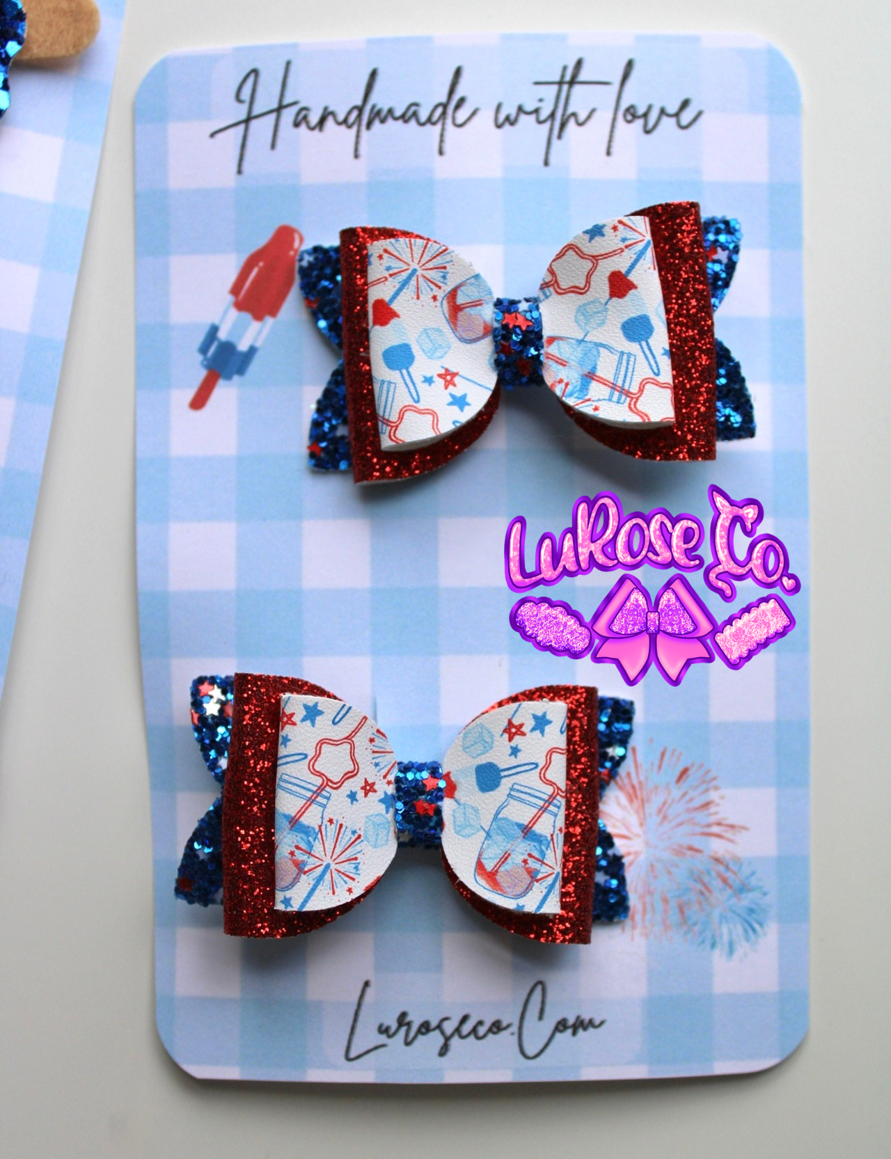 un-cone-ditionally patriotic double stack piggy set