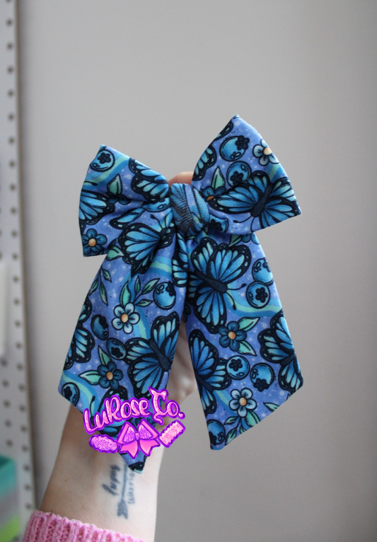 Blueberry butterflies long tailed handtied now