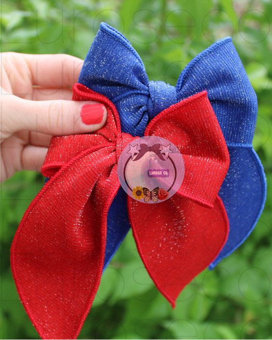 RTS • tinsel sailor bow