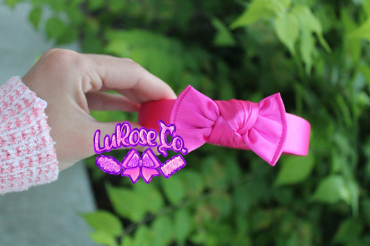 Satin Zo headband