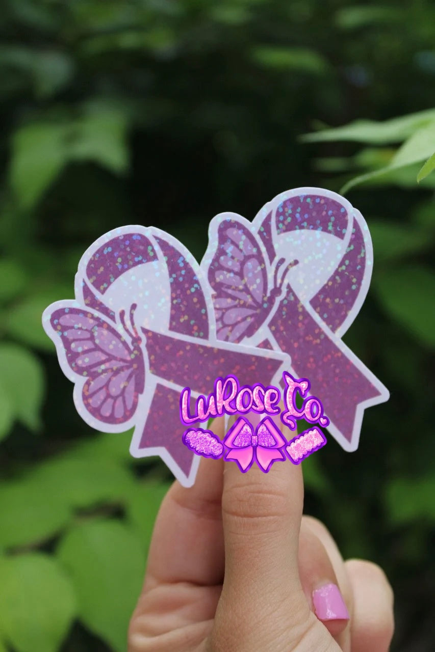 Lupus awareness sticker