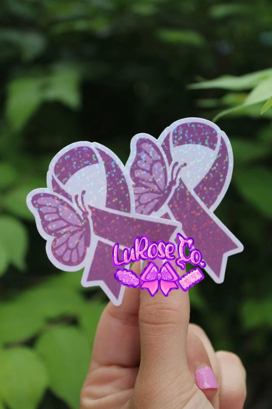 Lupus awareness sticker