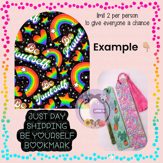 Just pay shipping - June freebie bookmark (3/4tat)