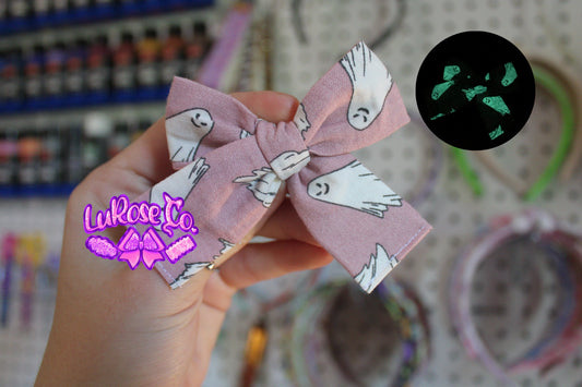 Glow in the dark itty bitty ghost now